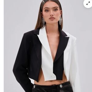 MADE YOU LOOK DOUBLE LAYER BLAZER - 1X